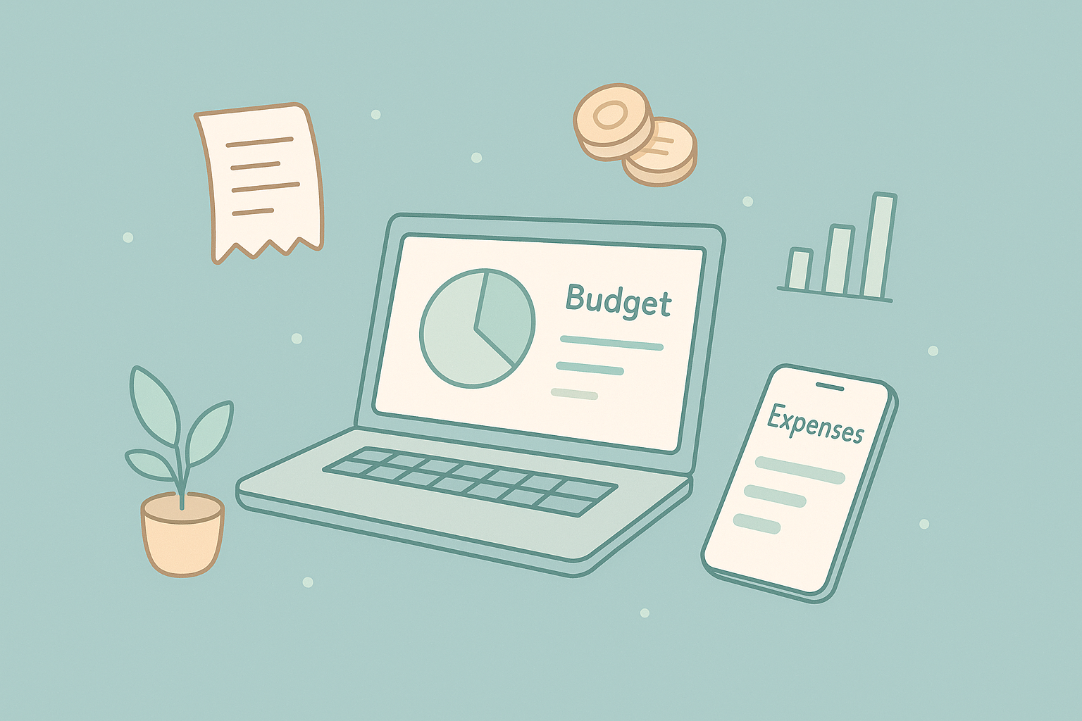 Banner for How Tracking My Expenses (Almost) Helps Me Sleep Better